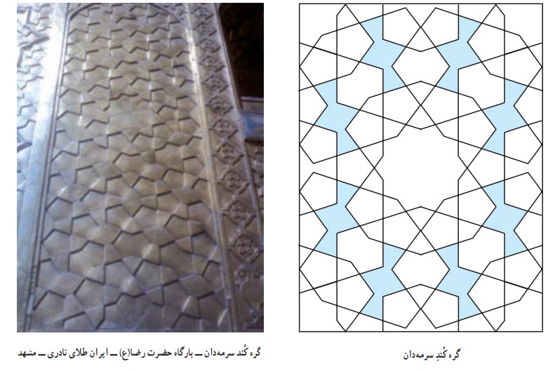 گره کُند سرمه‌دان ــ بارگاه حضرت رضا(ع) ــ ایران طلای نادری ــ مشهد